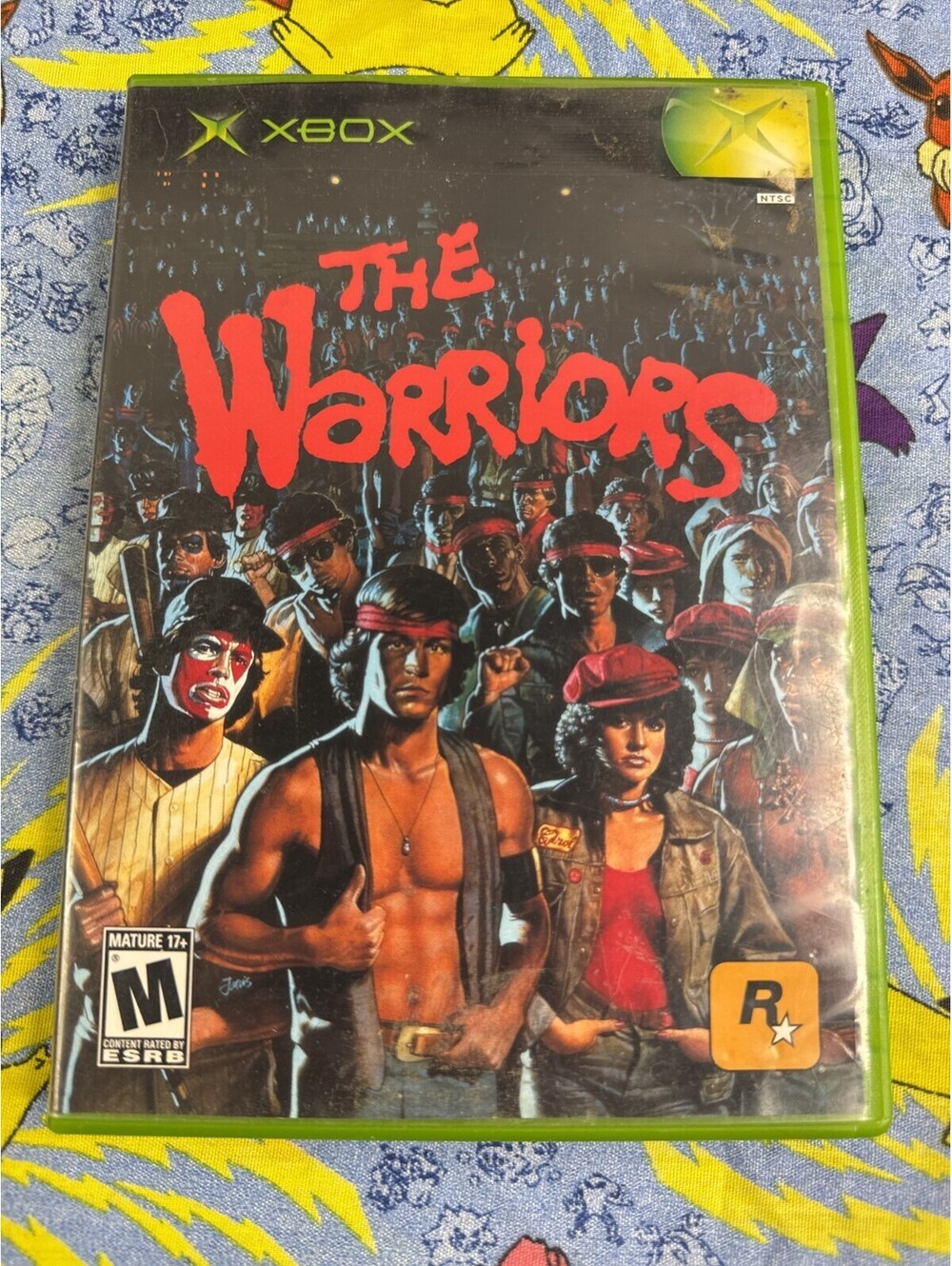 The Warriors (Microsoft Xbox,2005) Video Game Complete Rare W/ Registration Card